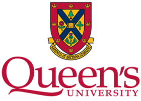 Queen's University logo.
